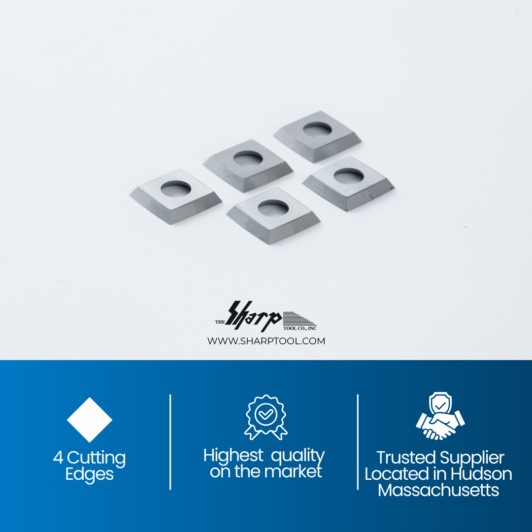 Carbide Insert Knife 15.0mm x 15mm x 2.5mm -BOX OF 10