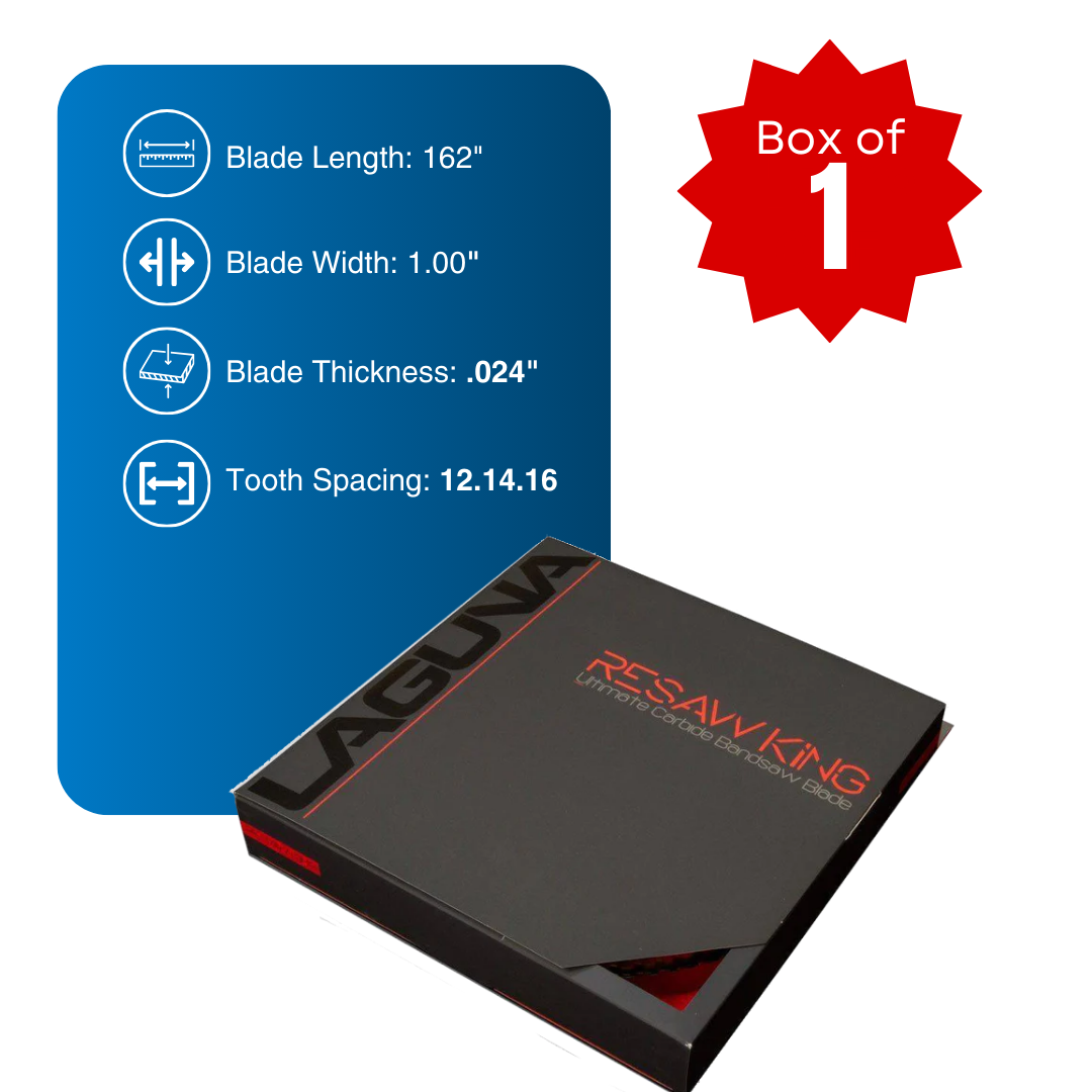 Resaw King 162" x 1" x 0.024" x 12.14.16 mm Bandsaw Blade