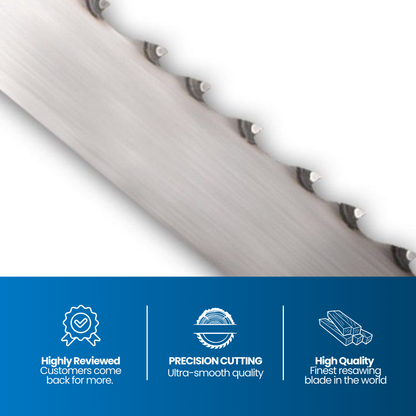 Resaw King 180" x 1" x 0.024" x 12.14.16 mm Bandsaw Blade