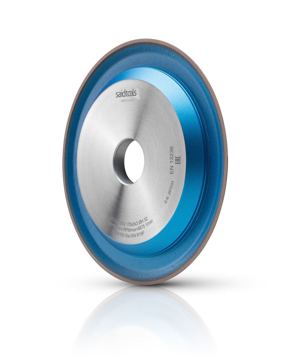 Saidtools - 3V2 Diamond Grinding Wheel - 175mm Diam - 320 Grit - 32 Hole