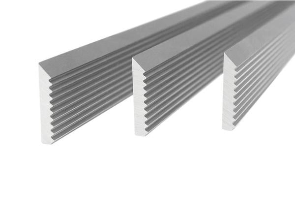 15-1/2" X 0.7" X 1/8" V2-Hss Corrugated Planer Set Of 3 Knives