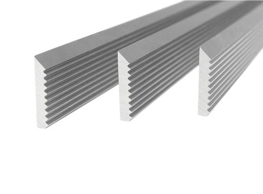 20-1/2" x 0.7" x 1/8" V2-HSS Corrugated Planer Set of 3 Knives