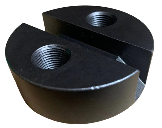 1/2" Stump Grinder Teeth Pockets - Threaded or Chamfered