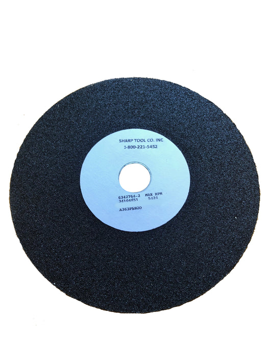 1009 Saw Slotting Gumming Wheels Rough Sided 8 x 1/8 x 1-1/4 36 Grit